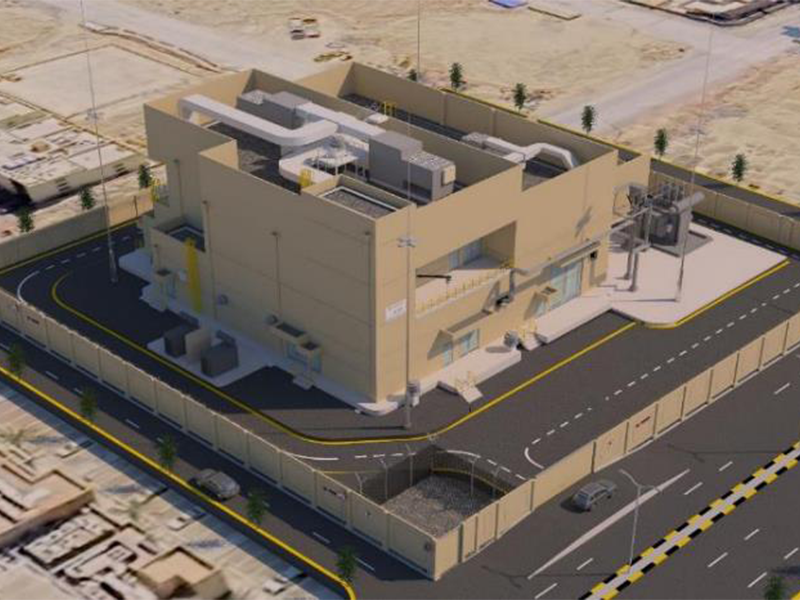 - Al Narjis 132/13.8kV Substation